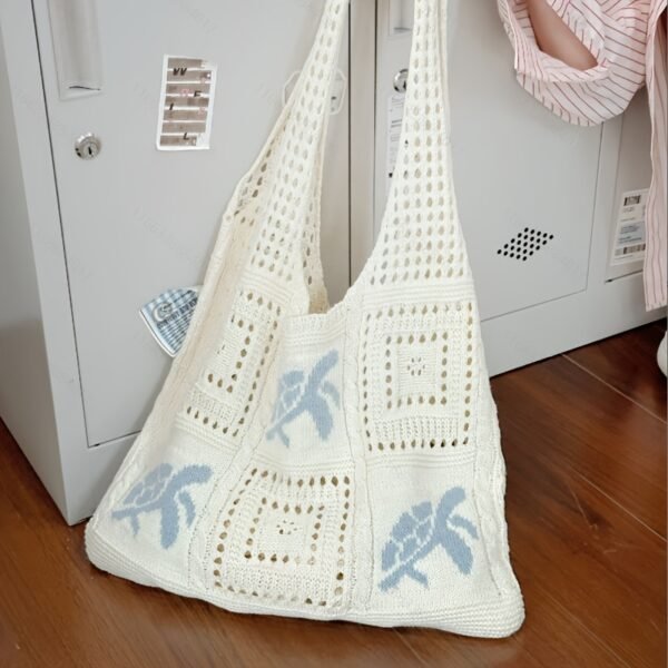 Women's Summer Crochet Beach Tote