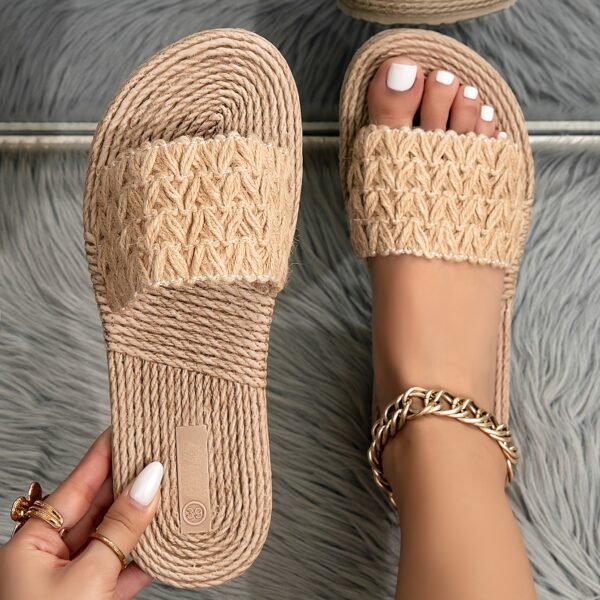 Summer Essential Flat Slides Everyday Casual Comfort