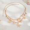 1pc Nautical Star & Shell Charm Body Chain