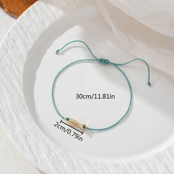 Golden Glow Anklet Minimalist Summer Foot Charm