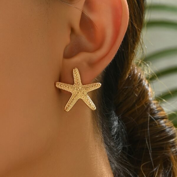 Ocean Star Mini Earrings Minimalist Coastal Chic
