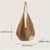 Coastal Crochet Beach Tote Soft Knit Summer Carry Bag