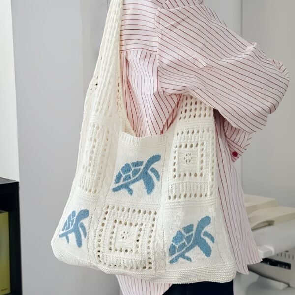 Women's Summer Crochet Beach Tote