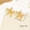 Ocean Star Mini Earrings Minimalist Coastal Chic
