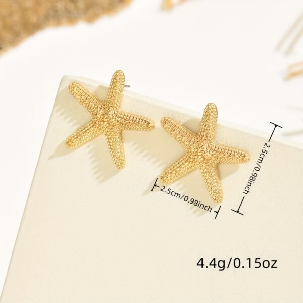Ocean Star Mini Earrings Minimalist Coastal Chic